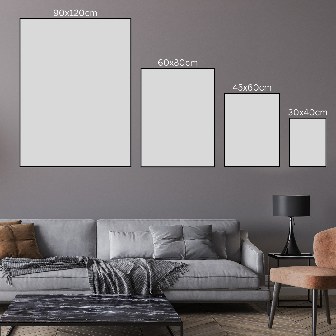 Neuanfang – Abstraktes Leinwandbild in Rosa & Gelb